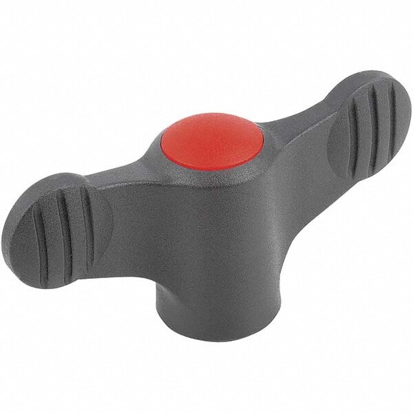 M10 Hole Thread, 75mm Head Length, Female Insert Bar / Wing Knob