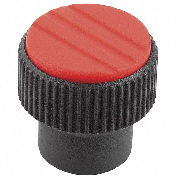 KIPP M6, 10mm Hole, 21mm Diam Knurled Knob MSC Industrial Supply Co.