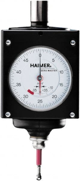 HAIMER 80.960.00.IN 10mm Straight Shank, 0.2" Point Diameter, Dial Positioning Indicator 