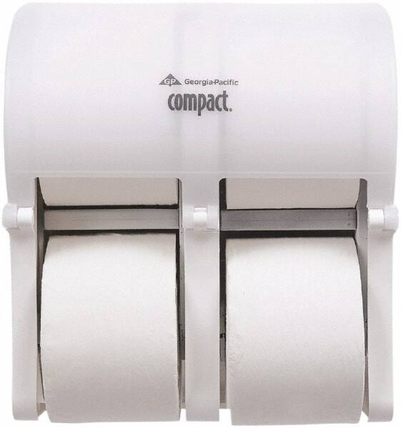 Coreless Four Roll Plastic Toilet Tissue Dispenser