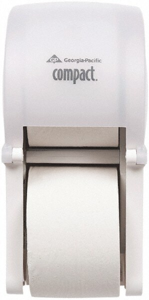 Coreless Double Roll Plastic Toilet Tissue Dispenser