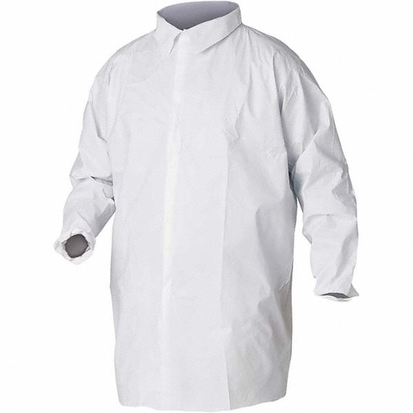 Lab Coat: Size X-Large, SMS - White