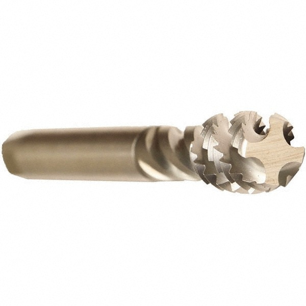 Emuge C0513500.5859 1/4-18 NPS, 45° Helix, 5 Flutes, Bright Finish, Cobalt, Spiral Flute Pipe Tap Image