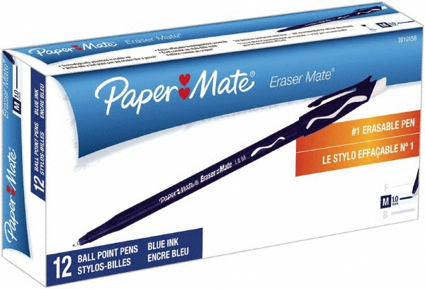 Photos - Pen Paper Mate ® Stick : 1 mm Tip, Blue Ink - Blue | 144-Pack | Part #3910158 Blue 3910158 