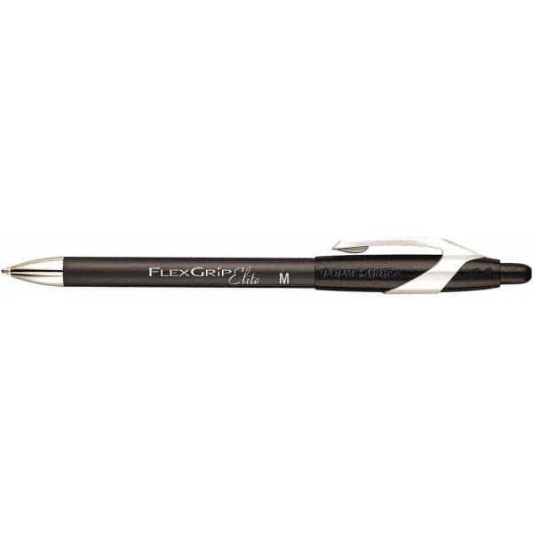 Retractable Pen: 1 mm Tip, Black Ink