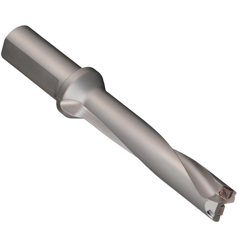Indexable Insert Drill: WDX390D2S40, 39.00 mm Max Dia, 83.00 mm Max Depth, 2xD, 40.00 mm Shank Dia - Whistle Notch Shank, Uses WDXT Series SumiDrill