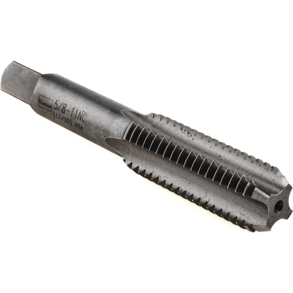 HAN1552 High Carbon Steel Machine Screw Fractional Bottom Tap 5/8 Inch-11 NC