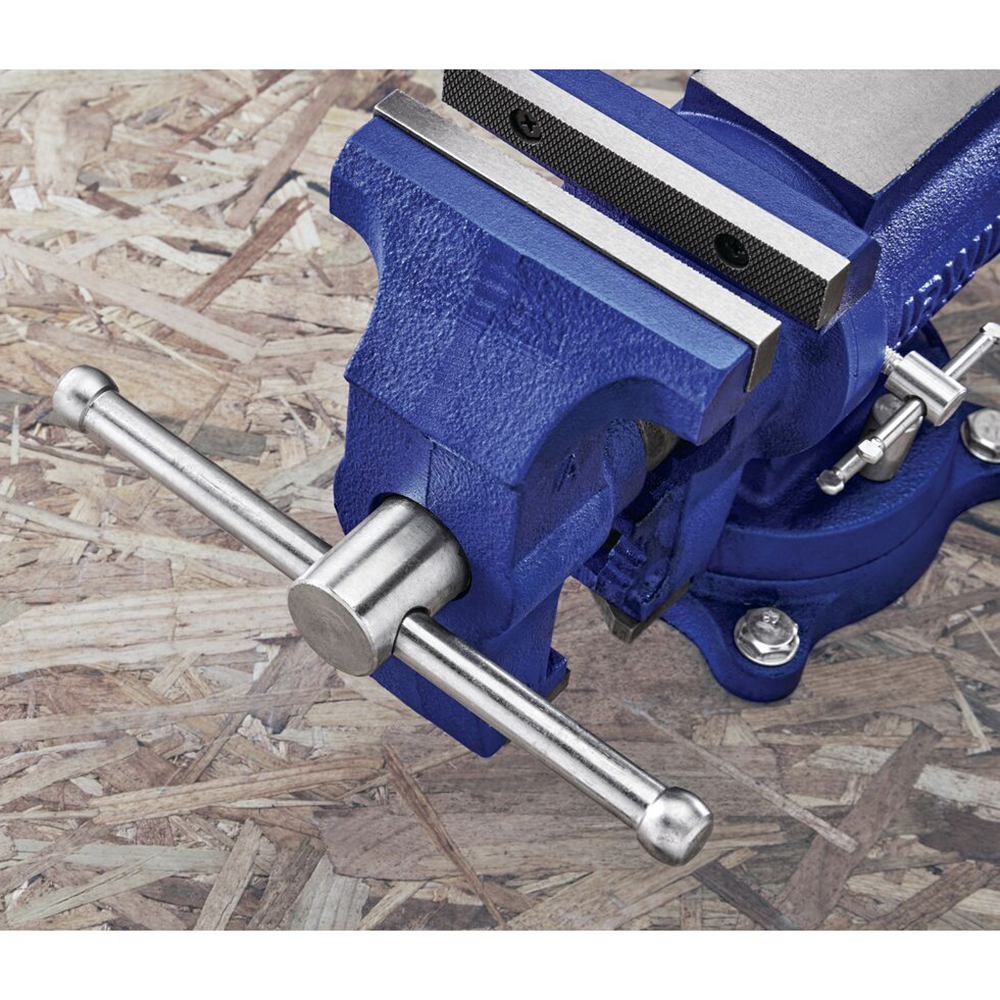 Irwin Bench Vise 5" Jaw Width, 3" Throat Depth MSC Direct