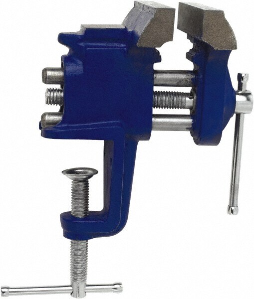 Bench Vise: 3" Jaw Width, 2" Jaw Opening, 3" Throat Depth