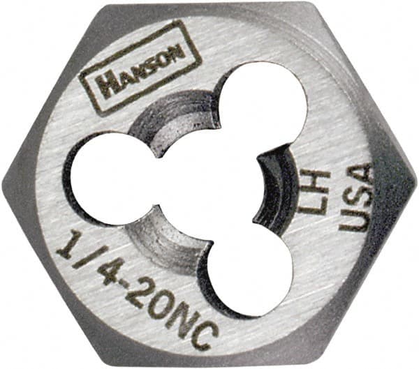 IRWIN HANSON 6622 Hex Die,High Carbon Steel,RH,M5-.8 