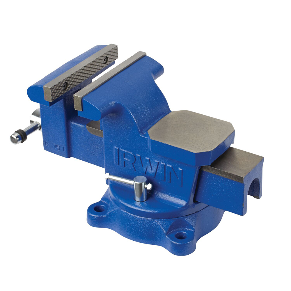 Irwin Bench Vise 6" Jaw Width, 5" Jaw Opening, 3" Throat Depth MSC Industrial Supply Co.