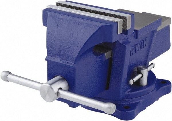 Bench Vise: 4" Jaw Width, 3" Jaw Opening
