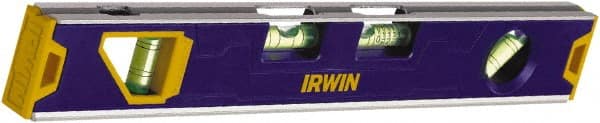 Irwin 1794157 Magnetic 12" Long 4 Vial Torpedo Level 