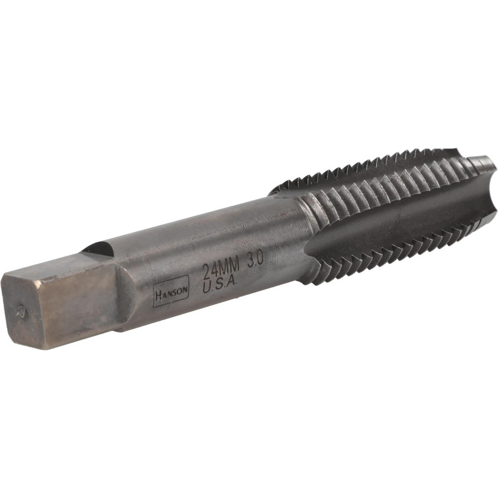Maschio Conico Irwin Hanson 6-32 NC In Acciaio Al Carbonio - Filettatura SAE, 3 Scanalature, Made In USA