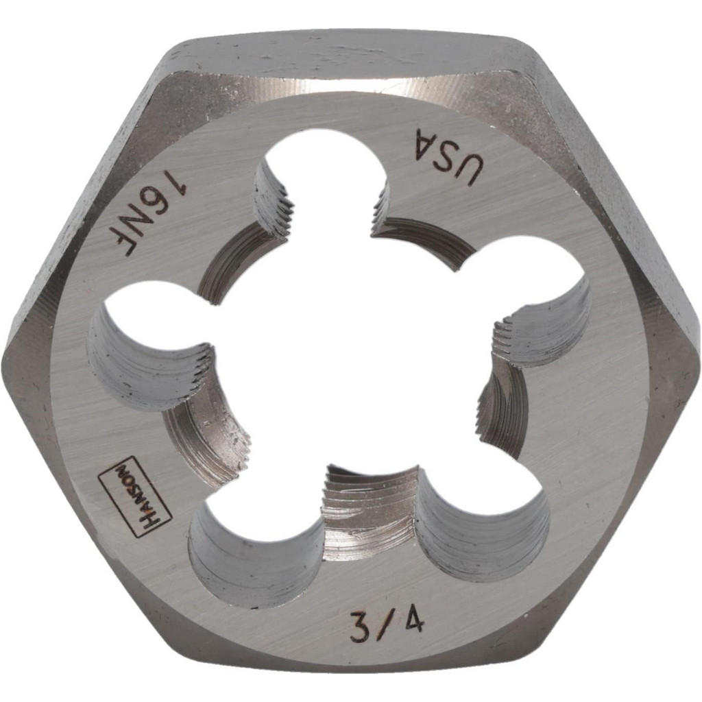 Photos - Nail / Screw / Fastener IRWIN Hanson Hex Rethreading Die: 3/4-16, Right Hand, Carbon Steel | Part #6860ZR 6860ZR 