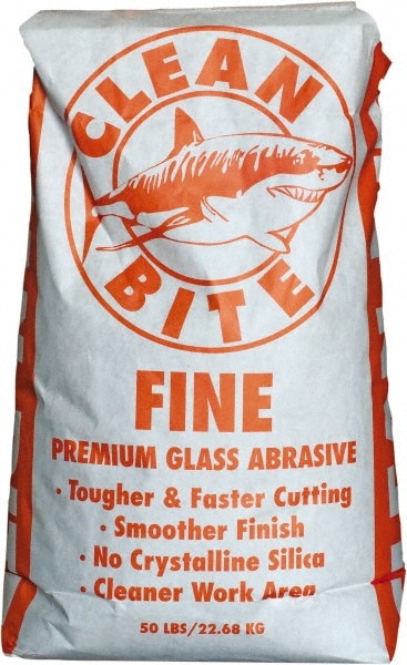 Abrasive Blasting Media: Fine, Angular, Crushed Glass