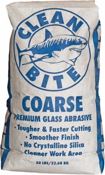 Abrasive Blasting Media: Coarse, Angular, Crushed Glass