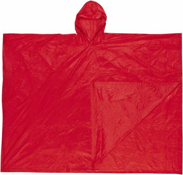 MCR Safety - One Size Fits Most, Red Rain Poncho - 52409588 - MSC ...