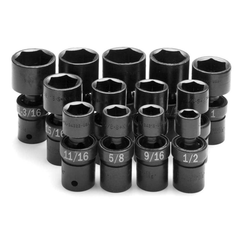 Impact Standard Socket Set: 13 Pc