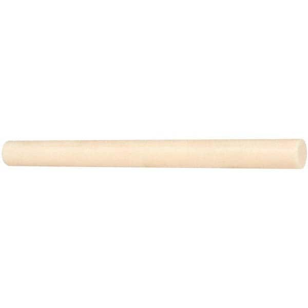 Made in USA 5509274 Plastic Rod: Acrylonitrile Butadiene Styrene, 4 Long, 2" Dia, Beige Image