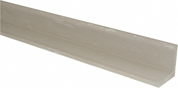 1-1/2 Inch Leg Long x 1/4 Inch Thick x 5 Ft. Long, Standard Plastic Angle