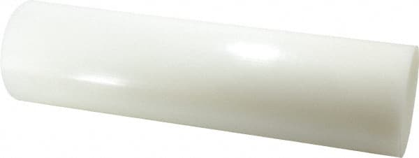 Value Collection 5511361 Plastic Rod: Polyethylene, 1 Long, 3" Dia, White 