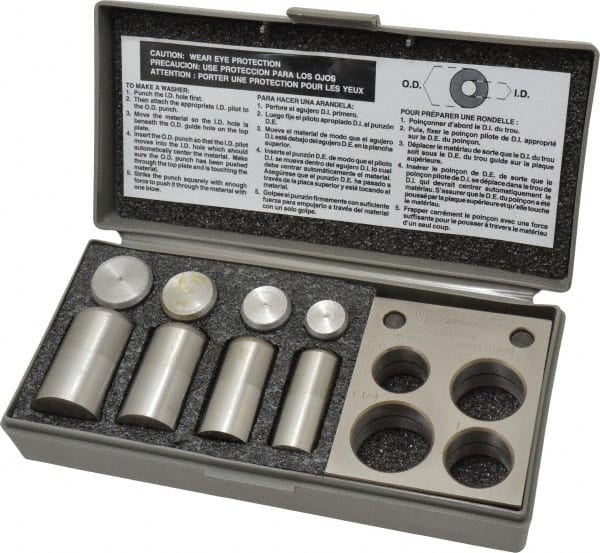 Metal Pro MP4142 – 8 Piece Punch and Die Set