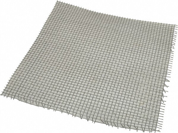 18 Gage, 0.047 Inch Wire Diameter, 4 x 4 Mesh per Linear Inch, Aluminum, Wire Cloth