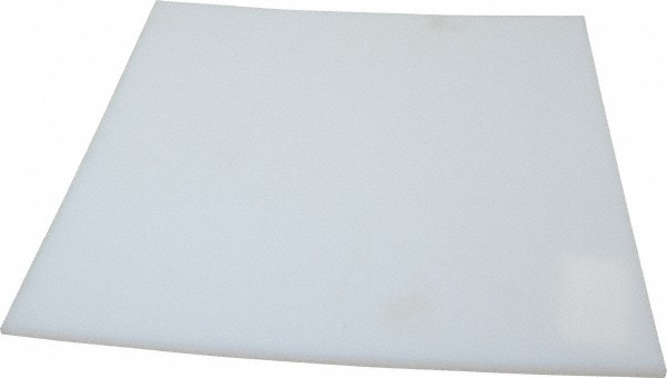 Natural UHMW Sheet Machinable Plastic Bar Stock – 11/16" X 2" X 12" OAL