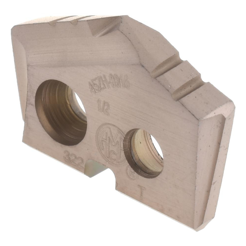 Spade Drill Insert: 1/2" Dia, Seat Size Z, Cobalt, 132 deg Point
