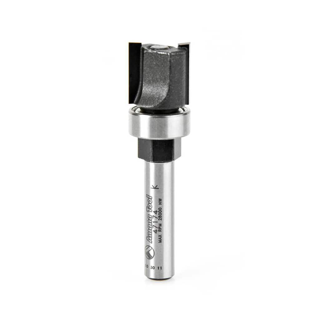 Amana Tool 45215 Carbide Tipped Straight Plunge 8mm D x 25mm CH x 8mm SHK Router Bit 