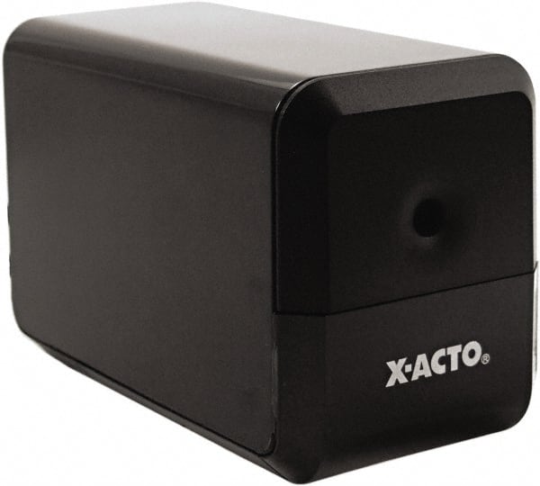 X-ACTO EPI1818X Pencil Sharpeners; Type: Pencil Sharpener ; Style: Desktop ; Power Source: Electric; Electric ; Number of Holes: 1.000; 1.000 ; Color: Black ; PSC Code: 7510 