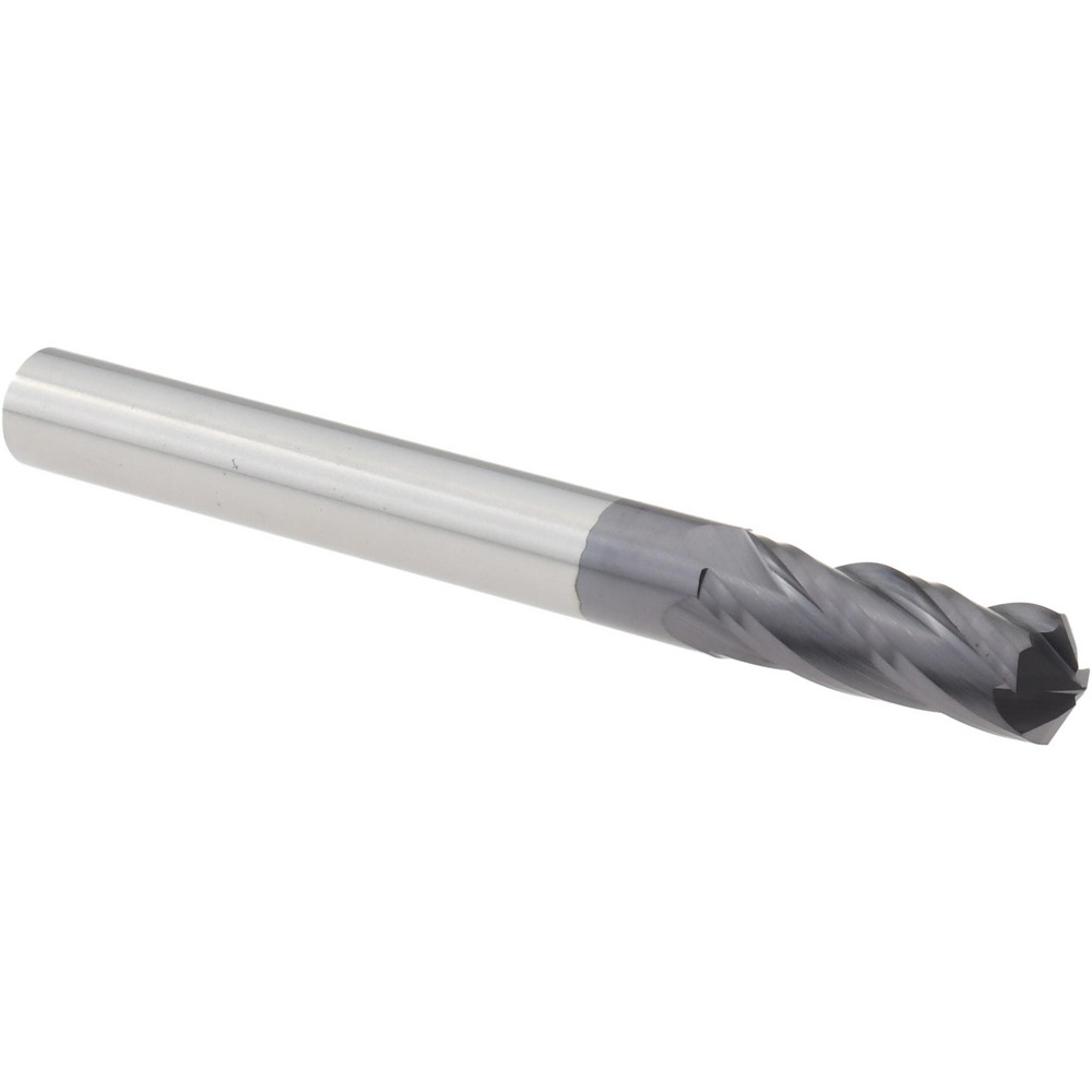 Drill Mill: 1/4" Dia, 3/4" LOC, 4 Flutes, 120 ° Point, Solid Carbide