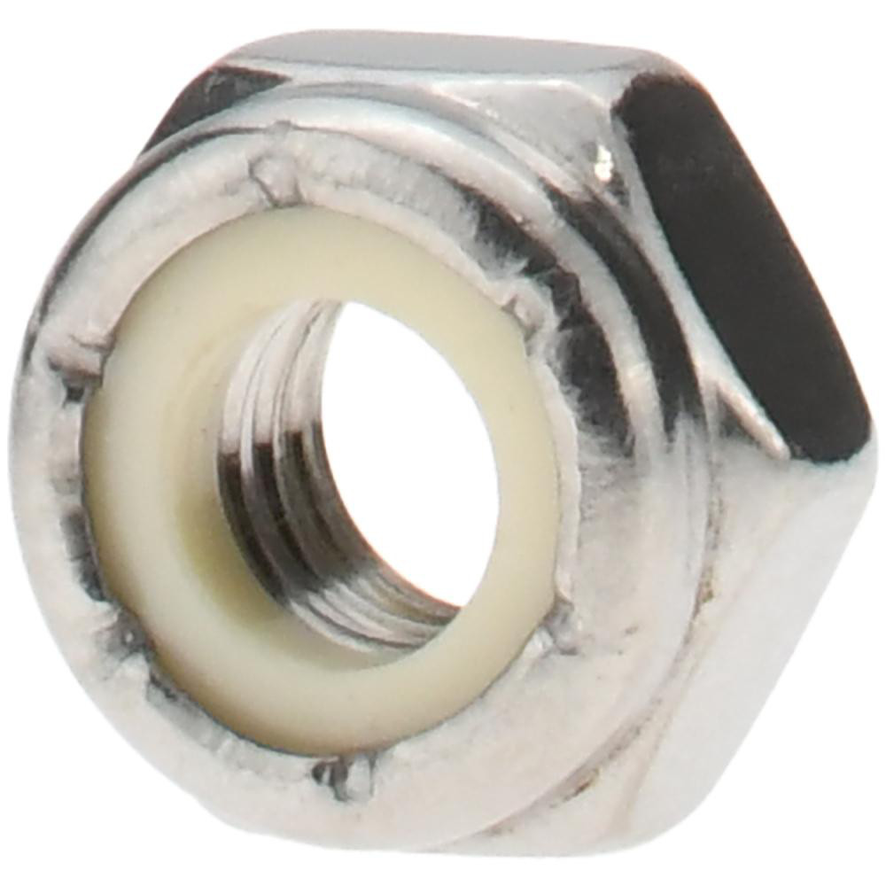 Value Collection 31-NTU-37C 3/8-16 UNC 18-8 Heavy Hex Lock Nut with Nylon Insert Image