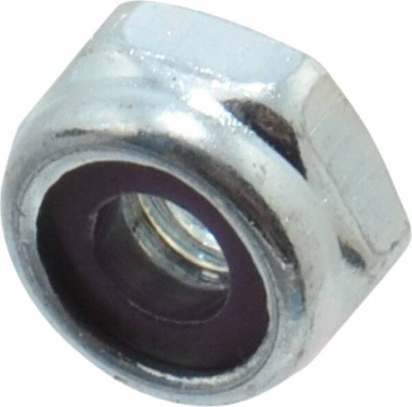 10-32 Stainless Steel Nylon Insert Lock Hex Nut UNF Nylock Qty 100 