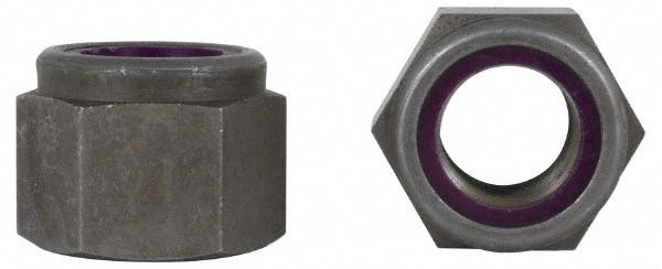 Value Collection R52001620 1/2-13 UNC Grade 2 Heavy Hex Lock Nut with Nylon Insert Image