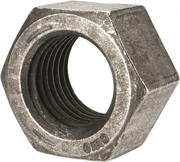 1-1/2 - 6 UNC Steel Right Hand Hex Nut