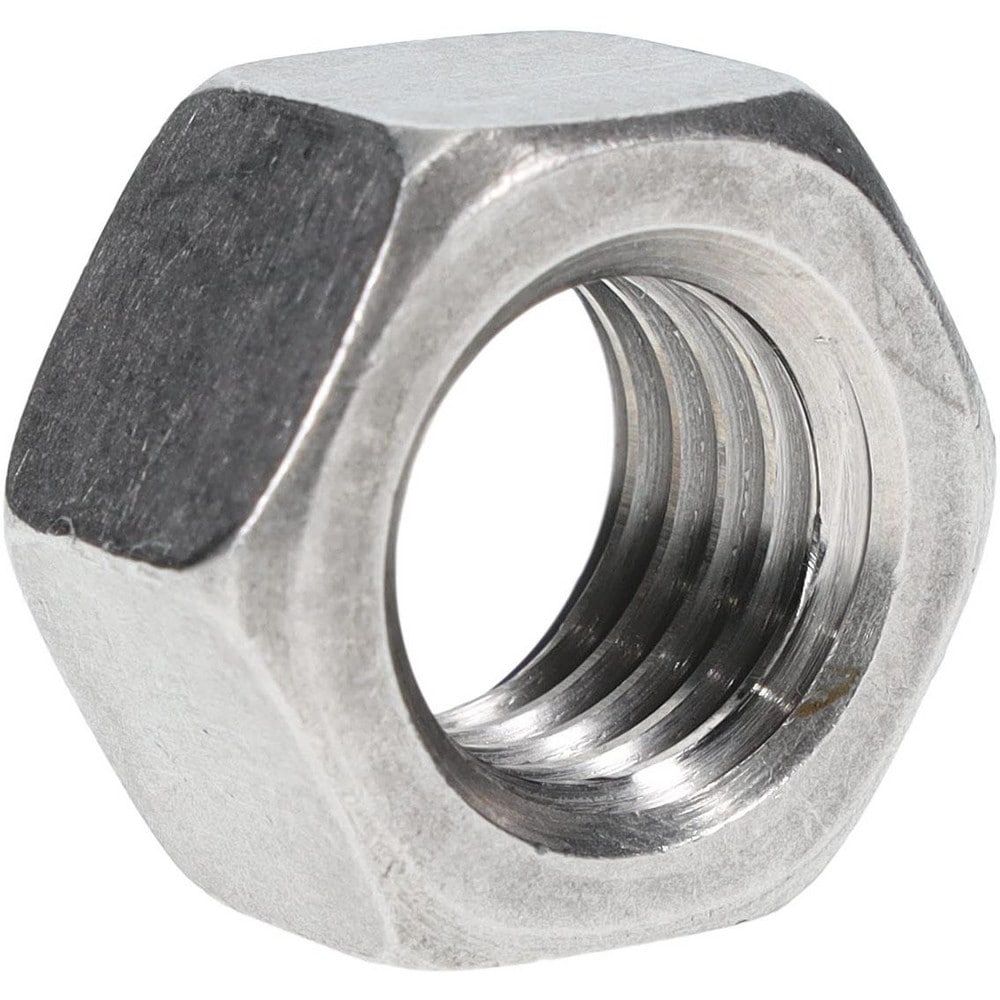 Hex Nut: 3/4-10, Grade 5 Steel, Uncoated