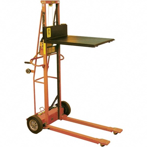 Mobile Stacker & Lift Accessories; Type: Adjustable Platform ; For Use With: Triple Truck ; Container Size (Lb.): 6 ; Capacity (Lb.): 750 ; Additional Information: Tray Only ; UNSPSC Code: 24101600