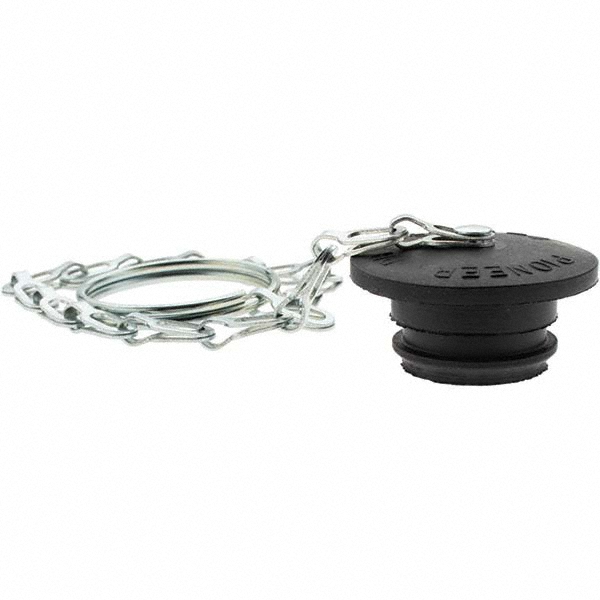 Hydraulic Hose Coupler Dust Plug: 0.5" ID, 8 mm