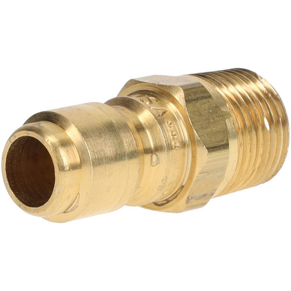 Parker 3/818 NPTF Brass Hydraulic Hose Coupler 52677788 MSC