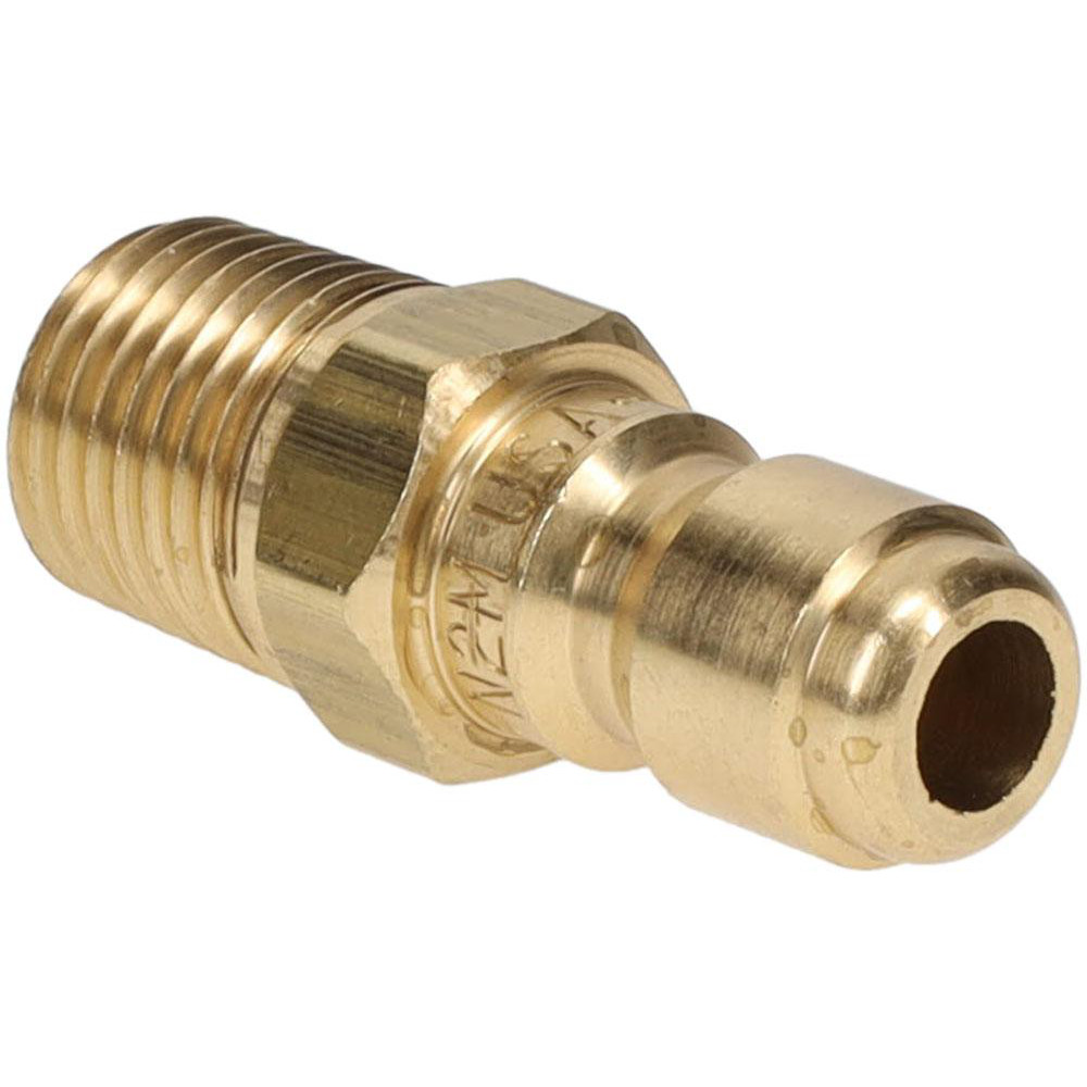 Hydraulic Hose Coupler: 0.25" ID, 4 mm, 1/4-18