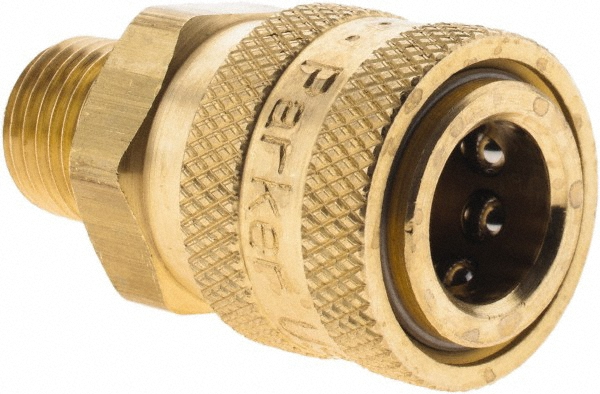 Hydraulic Hose Coupler: 4 mm, 1/4-18