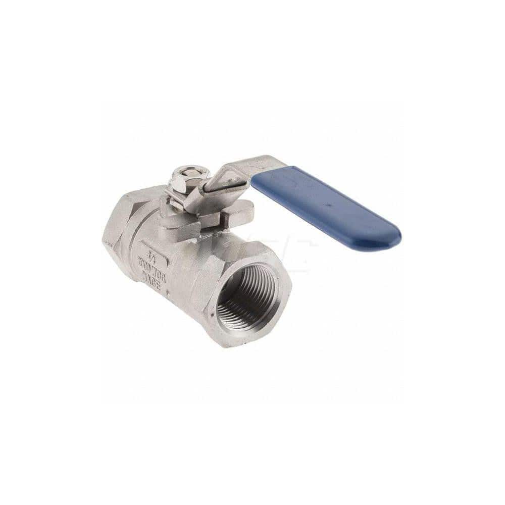 Watermark certificated SS316 stainless steel 3 PC ball valve 3/4" 