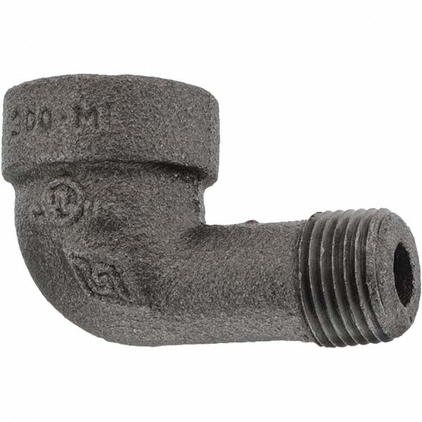Black 90 ° Street Elbow: 1/2"