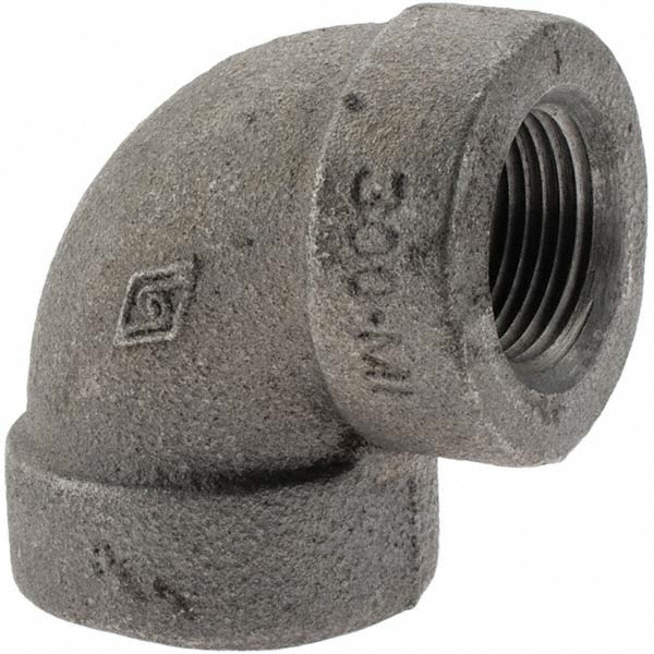 Black 90 ° Elbow: 3/4"