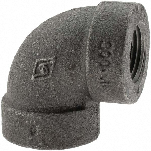Black 90 ° Elbow: 1/2"