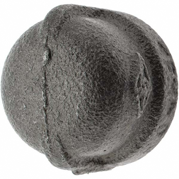 Black End Cap: 1/2"