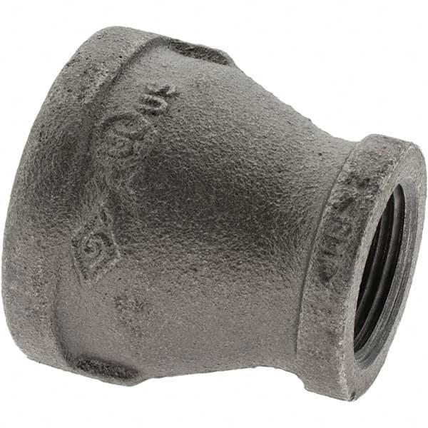 Black Iron 2 inch x 3/4 inch NPT Bell Reducer Coupling 