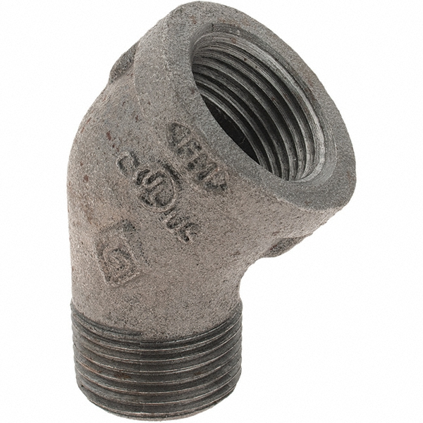 Black 45 ° Street Elbow: 3/4"